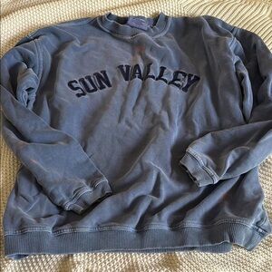 Vintage blue crewneck Sweatshirt